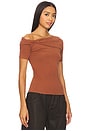 view 2 of 4 Saylah Top in Brown