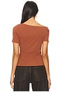 view 3 of 4 Saylah Top in Brown