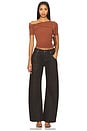 view 4 of 4 Saylah Top in Brown