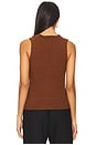 view 3 of 4 Taimi Sweater Vest in Brown