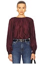 view 1 of 4 Reyen Top in Deep Wine