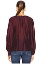 view 3 of 4 Reyen Top in Deep Wine