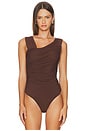 view 2 of 5 Sarine Bodysuit in Brown