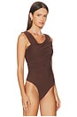 view 3 of 5 Sarine Bodysuit in Brown