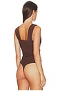 view 4 of 5 Sarine Bodysuit in Brown