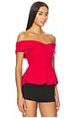 view 2 of 4 Tennille Top in Red