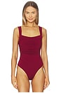 view 2 of 5 VONCILE 바디수트 in Burgundy