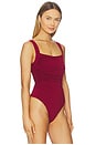 view 3 of 5 VONCILE 바디수트 in Burgundy