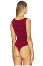 view 4 of 5 VONCILE 바디수트 in Burgundy