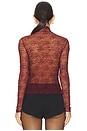 view 3 of 5 Kyra Top in Wine