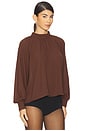 view 2 of 4 Sabelle Top in Brown