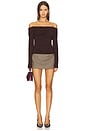 view 4 of 4 Datia Top in Brown