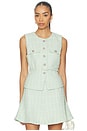 view 1 of 5 Kelson Vest in Mint