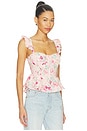 view 2 of 4 Baylin Top in Pink Floral