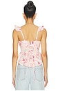 view 3 of 4 Baylin Top in Pink Floral