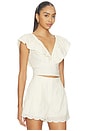view 2 of 5 Margo Top in Cream