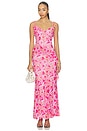 view 4 of 4 Mejra Top in Fuchsia Floral