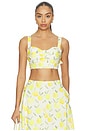 view 1 of 4 Myria Top in Lemon Print