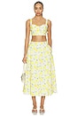 view 4 of 4 Myria Top in Lemon Print
