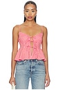 view 1 of 5 Alma Top in Red Gingham