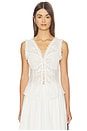view 1 of 5 Carrie Top in White