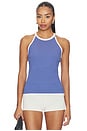 view 1 of 5 Betia Sweater Top in Blue Stripe
