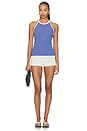view 4 of 5 Betia Sweater Top in Blue Stripe