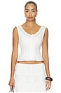 view 1 of 4 Victoria Top in White