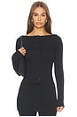 view 1 of 4 Holly Top in Black