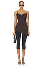 view 6 of 6 Laura Top in Brown Plaid