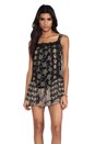 view 1 of 6 Madeleine Mixed Prints Lace Dress in Black Multi