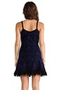 view 4 of 6 RUNWAY Stained Glass Knit Jacquard Dress in Indigo Purple in Indigo Purple Multi