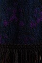 view 6 of 6 RUNWAY Stained Glass Knit Jacquard Dress in Indigo Purple in Indigo Purple Multi