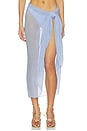 view 1 of 6 Santorini Sarong in Blue Mist
