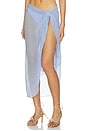 view 3 of 6 Santorini Sarong in Blue Mist