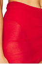 view 6 of 6 Sicily Sarong in Red