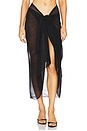 view 1 of 6 Santorini Sarong in Black