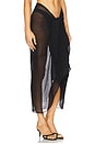 view 2 of 6 Santorini Sarong in Black