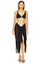 view 5 of 6 Santorini Sarong in Black