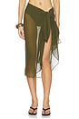 view 1 of 6 Santorini Sarong in Juniper Green