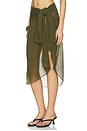 view 3 of 6 Santorini Sarong in Juniper Green