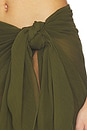 view 6 of 6 Santorini Sarong in Juniper Green