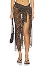 view 1 of 6 Santorini Sarong in Leopard Print