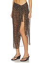 view 3 of 6 Santorini Sarong in Leopard Print