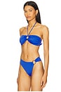 view 2 of 4 Acapulco Bikini Top in Sicilian Blue