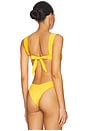 view 3 of 4 Cannes Bikini Top in Lemon Sorbet