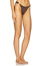 view 2 of 4 Sorrento Bikini Bottom in Espresso