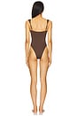 view 3 of 3 Cannes One Piece Swimsuit in Espresso