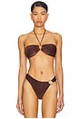 view 1 of 5 Acapulco Bikini Top in Copper