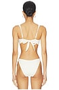 view 3 of 4 Cannes Bikini Top in Ivory